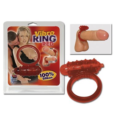Δαχτυλίδι πέους Vibro Ring Κόκκινο