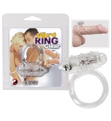 Δαχτυλίδι πέους Vibro Ring  Διάφανο