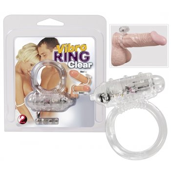 Δαχτυλίδι πέους Vibro Ring  Διάφανο