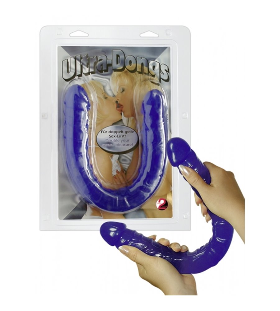 Διπλός Ντίλντο Ultra-Dongs μπλέ