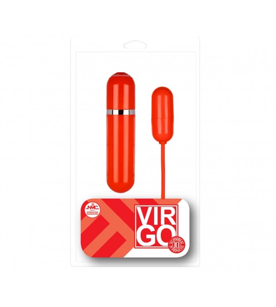Αυγό Virgo Bullet Type 3 10Vib 4cm κόκκινο