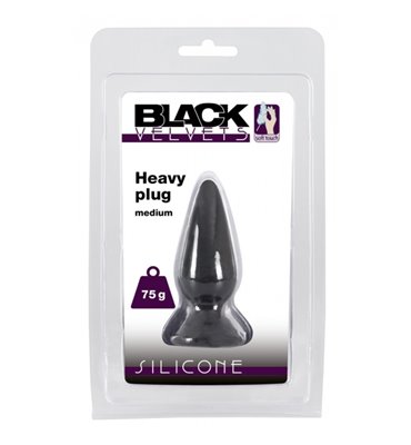 Σφήνα Black Velvets Heavy Plug Medium 75g