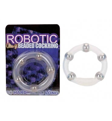Δαχτυλίδι πέους Robotic Beaded Cockring