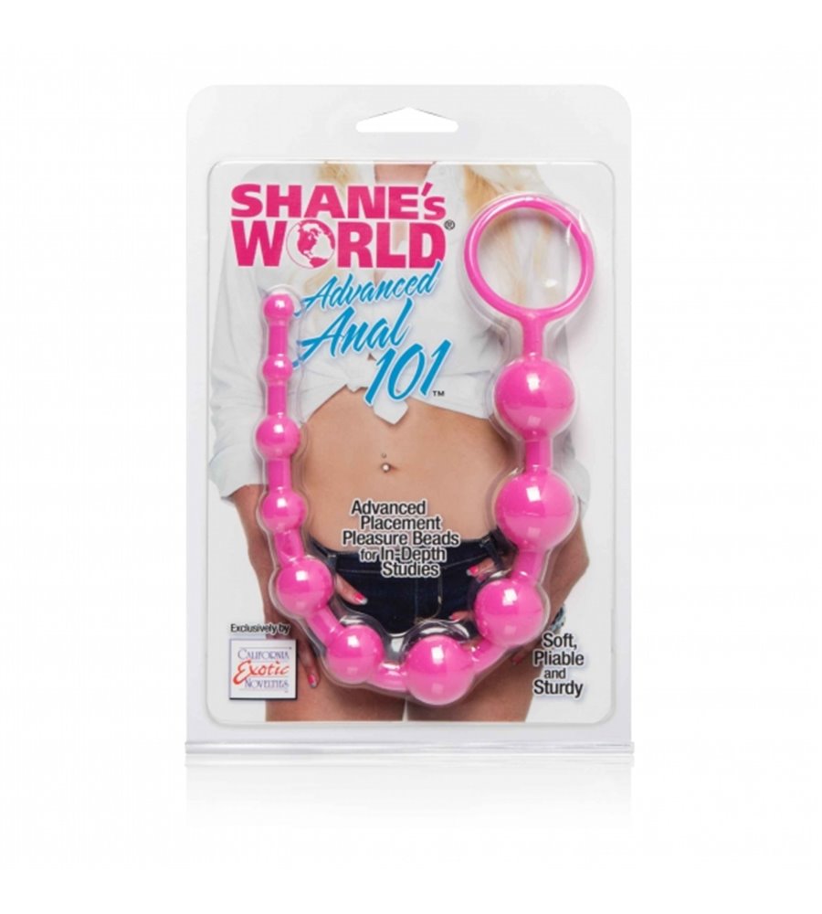Shanes World Anal Beads ρόζ