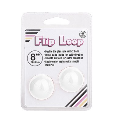 Μπαλάκια Flip Loop 8 (20.3cm) άσπρο