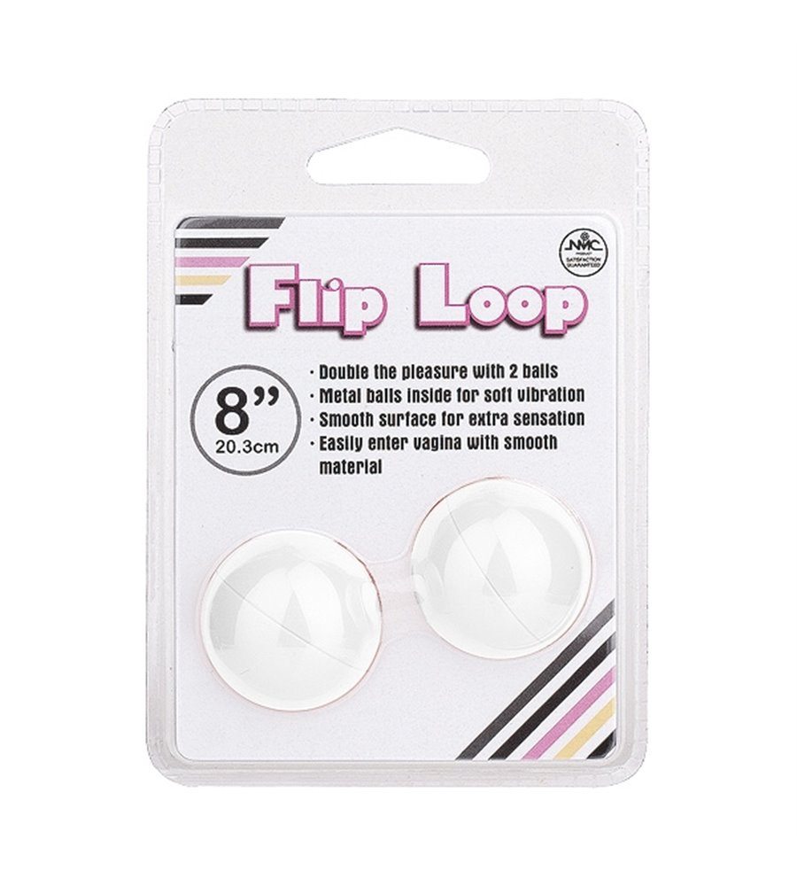 Μπαλάκια Flip Loop 8 (20.3cm) άσπρο