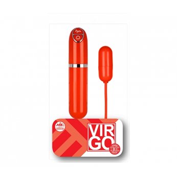 Αυγό Virgo Bullet Type 2 10Vib 4cm κόκκινο