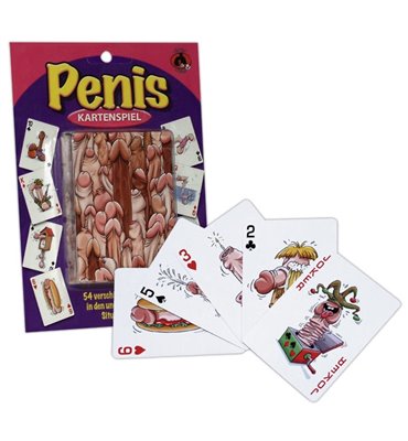 Παιχνίδι με κάρτες Penis