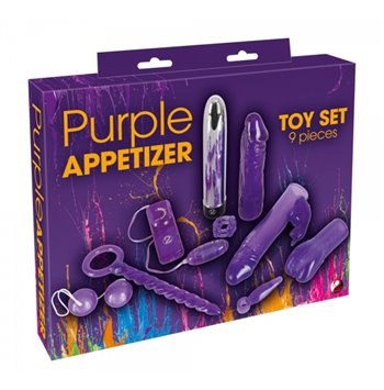 Σετ Purple Appetizer 9τμχ.