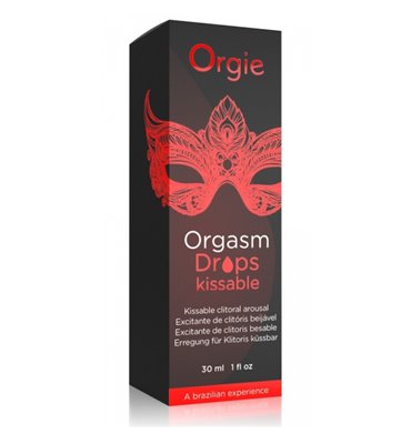 Αφροδισιακές Σταγόνες Orgasm Drops Kissable 30 ml