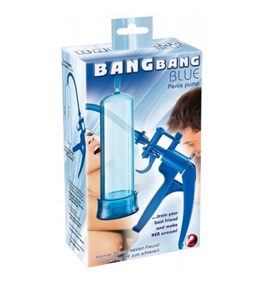 Μεγενθυτής Πέους Bang Bang μπλε Πιστόλι