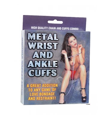 Metal Wrist And Ankle Cuffs