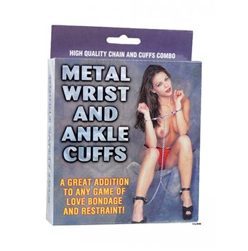 Metal Wrist And Ankle Cuffs
