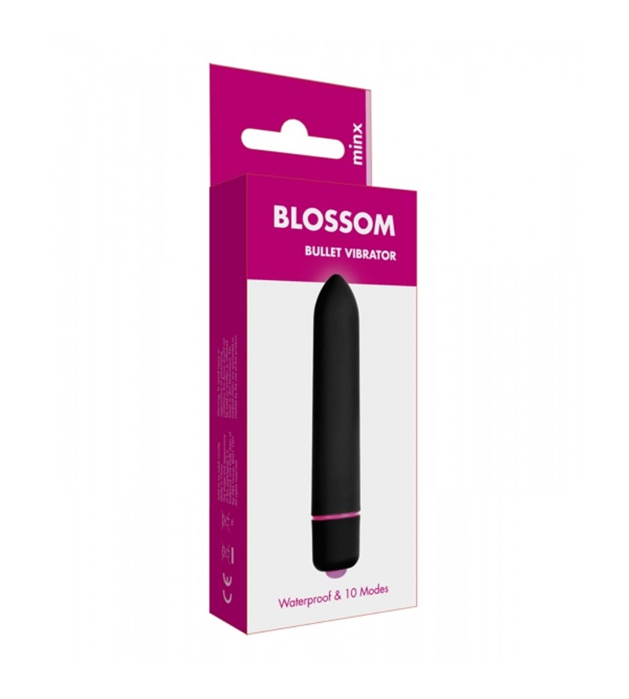 Μίνι Δονητής Blossom Bullet 10 Vibrator μαύρο