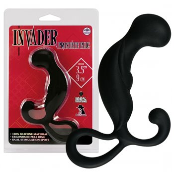Σφήνα "Invader Prostate" P-Plug μαύρη